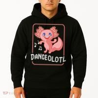 Axolotl Funny Dancing Danceolotl Amphibian Dancer Women Hoodie thumb 2