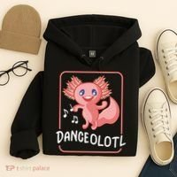 Axolotl Funny Dancing Danceolotl Amphibian Dancer Women Hoodie thumb 4