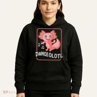 Axolotl Funny Dancing Danceolotl Amphibian Dancer Women Hoodie thumb 5