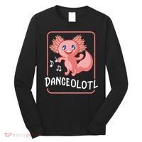 Axolotl Funny Dancing Danceolotl Amphibian Dancer Women Long Sleeve Shirt thumb 0