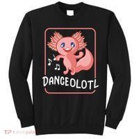 Axolotl Funny Dancing Danceolotl Amphibian Dancer Women Sweatshirt thumb 0