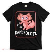 Axolotl Funny Dancing Danceolotl Amphibian Dancer Women T-Shirt thumb 0