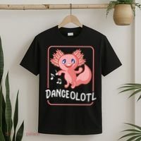 Axolotl Funny Dancing Danceolotl Amphibian Dancer Women T-Shirt thumb 2