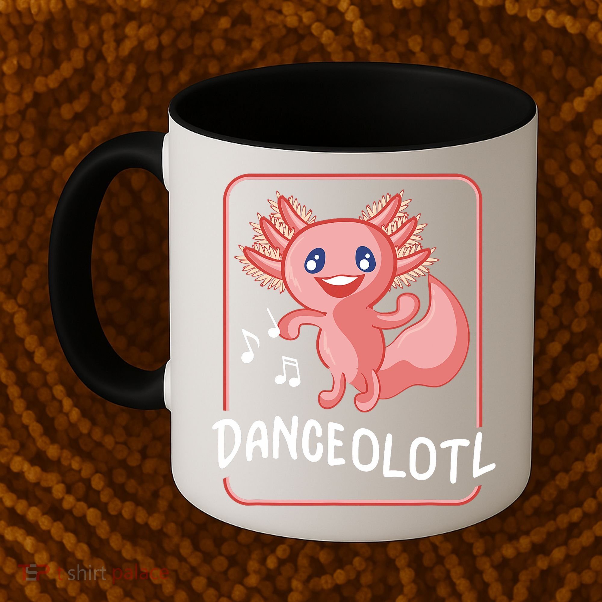 Axolotl Funny Dancing Danceolotl Amphibian Dancer Women Coffee Mug