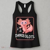 Axolotl Funny Dancing Danceolotl Amphibian Dancer Women Women's Tank Top thumb 3