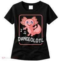 Axolotl Funny Dancing Danceolotl Amphibian Dancer Women Women's T-Shirt thumb 0