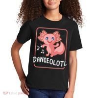 Axolotl Funny Dancing Danceolotl Amphibian Dancer Women Kids T-Shirt thumb 2
