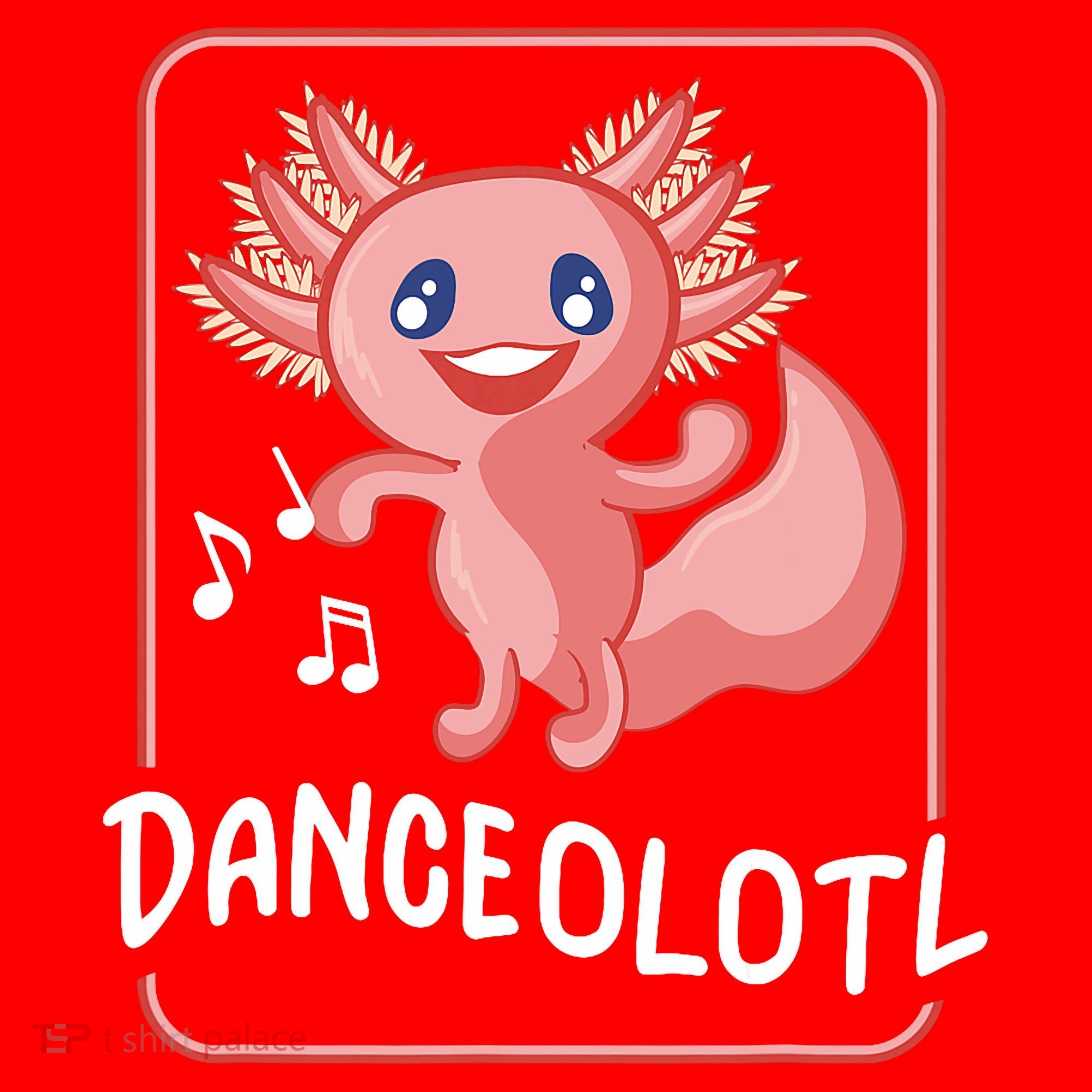 Axolotl Funny Dancing Danceolotl Amphibian Dancer Women Santa Hat