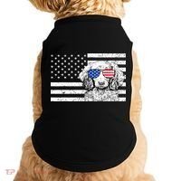 American Flag Dachshund Weiner Dog Us Patriotic Gift Doggie Tank thumb 0