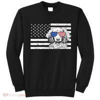 American Flag Dachshund Weiner Dog Us Patriotic Gift Sweatshirt thumb 0