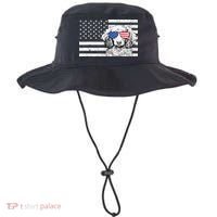 American Flag Dachshund Weiner Dog Us Patriotic Gift Bucket Hat thumb 0