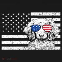 American Flag Dachshund Weiner Dog Us Patriotic Gift Mousepad thumb 1
