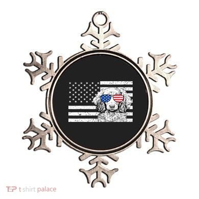 American Flag Dachshund Weiner Dog Us Patriotic Gift Ornament