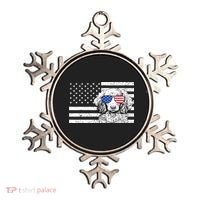 American Flag Dachshund Weiner Dog Us Patriotic Gift Ornament thumb 0