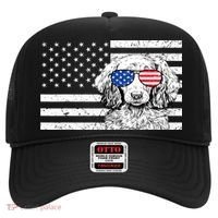American Flag Dachshund Weiner Dog Us Patriotic Gift Hat thumb 0