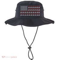 American Flag Dachshund Patriotic Dachshund  Bucket Hat thumb 0