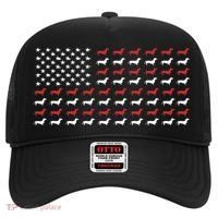American Flag Dachshund Patriotic Dachshund  Hat thumb 0
