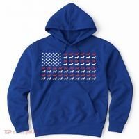 American Flag Dachshund Patriotic Dachshund  Hoodie thumb 0