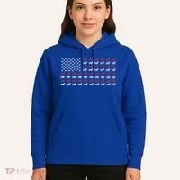 American Flag Dachshund Patriotic Dachshund  Hoodie thumb 5