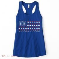 American Flag Dachshund Patriotic Dachshund  Women's Tank Top thumb 0