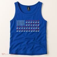 American Flag Dachshund Patriotic Dachshund  Tank Top thumb 2