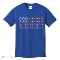 American Flag Dachshund Patriotic Dachshund  Kids T-Shirt thumb 0