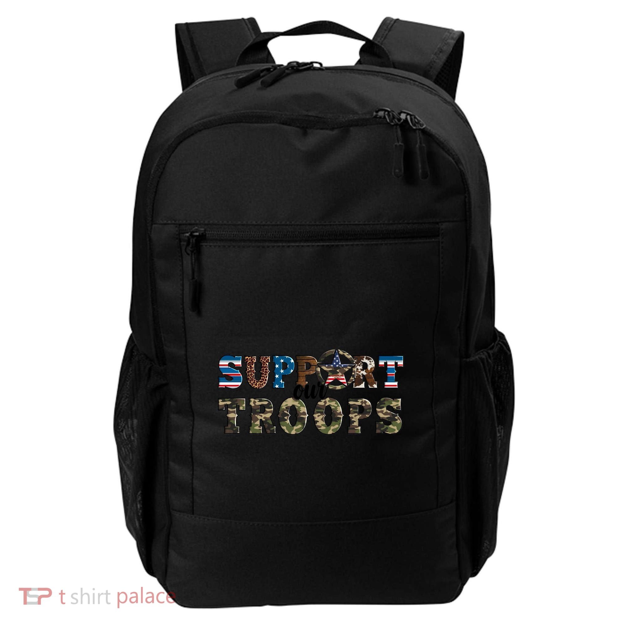 Armed Forces Day Support Our Troops Army Veteran Day Cute Gift Backpack