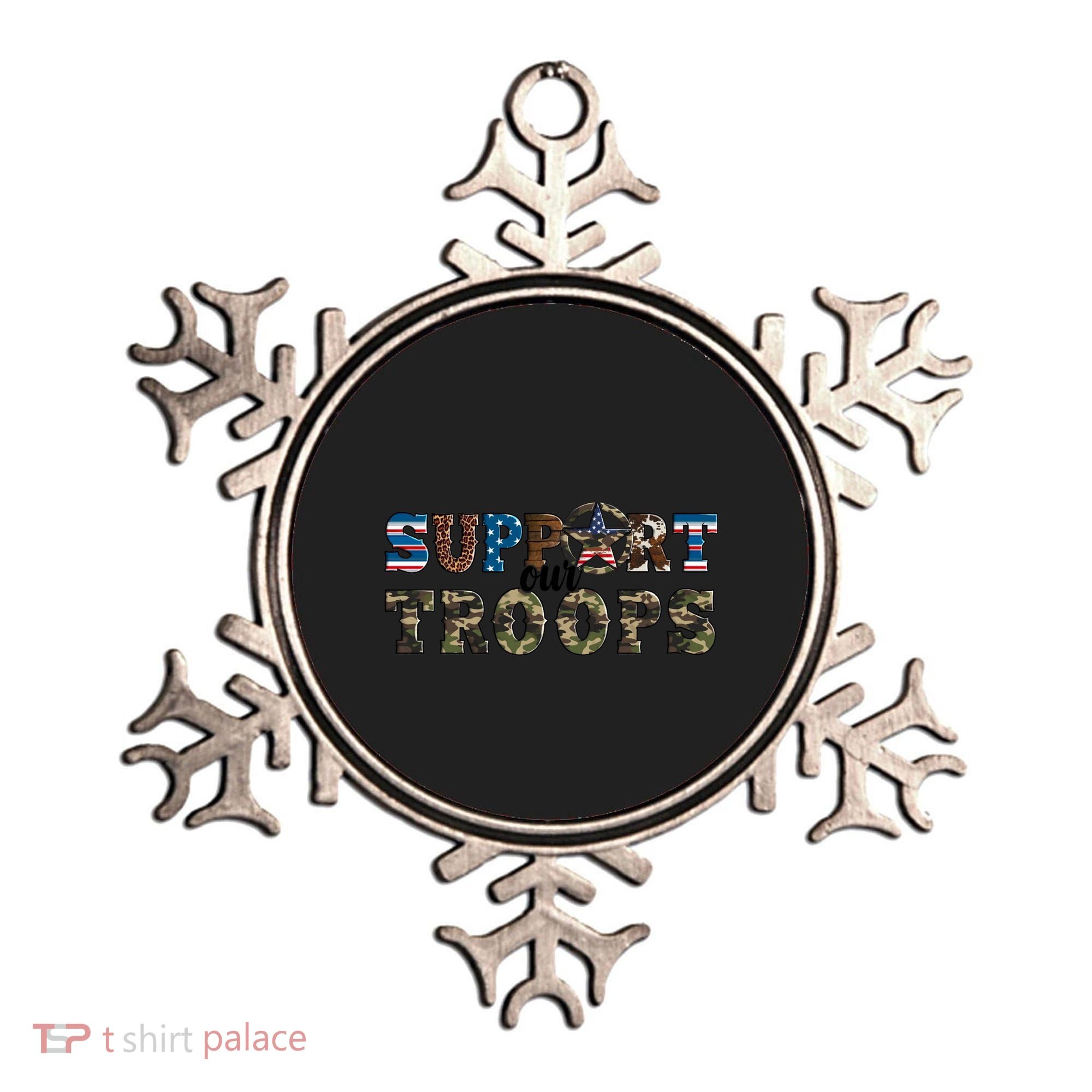 Armed Forces Day Support Our Troops Army Veteran Day Cute Gift Ornament