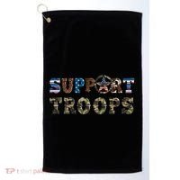 Armed Forces Day Support Our Troops Army Veteran Day Cute Gift Golf Towel thumb 0