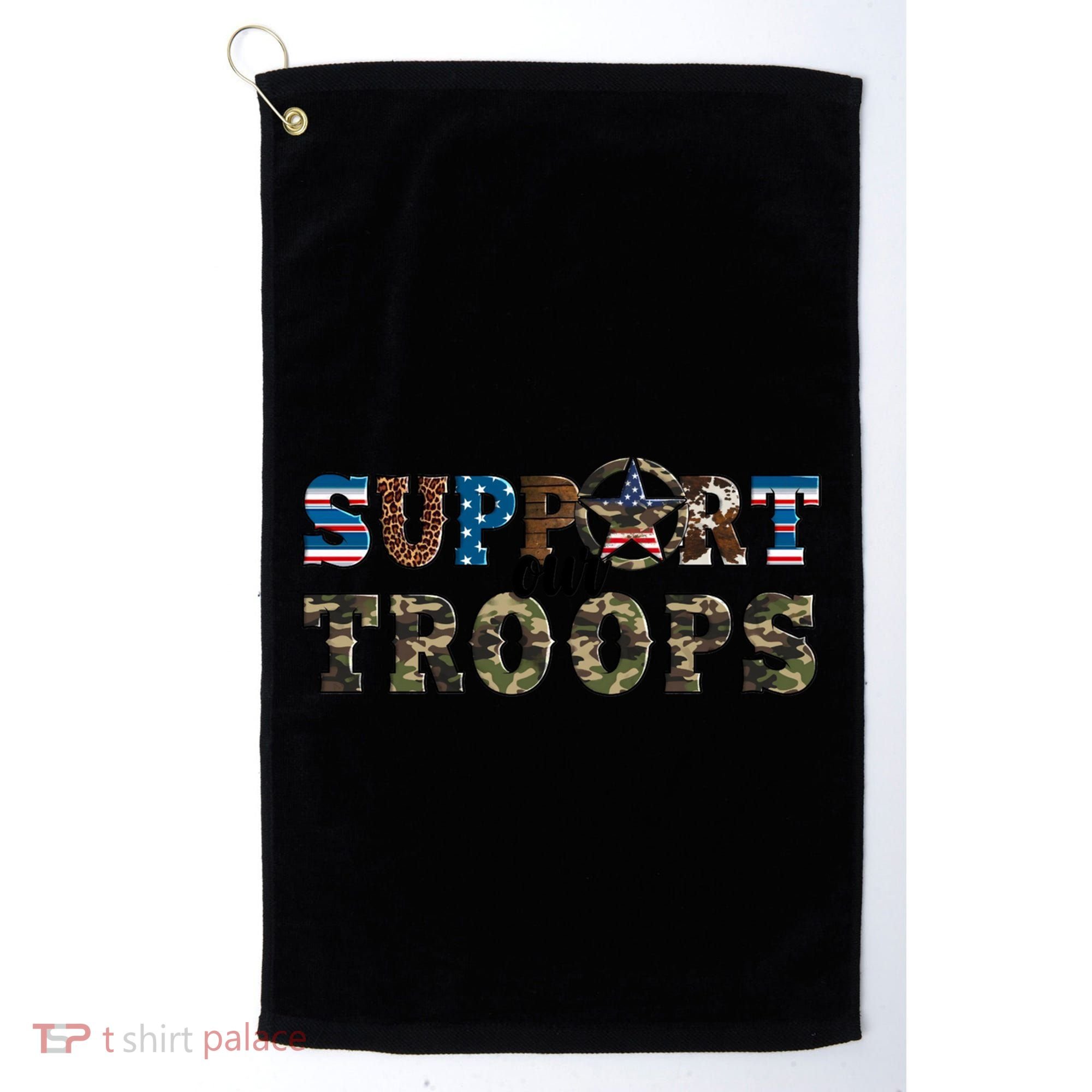 Armed Forces Day Support Our Troops Army Veteran Day Cute Gift Golf Towel