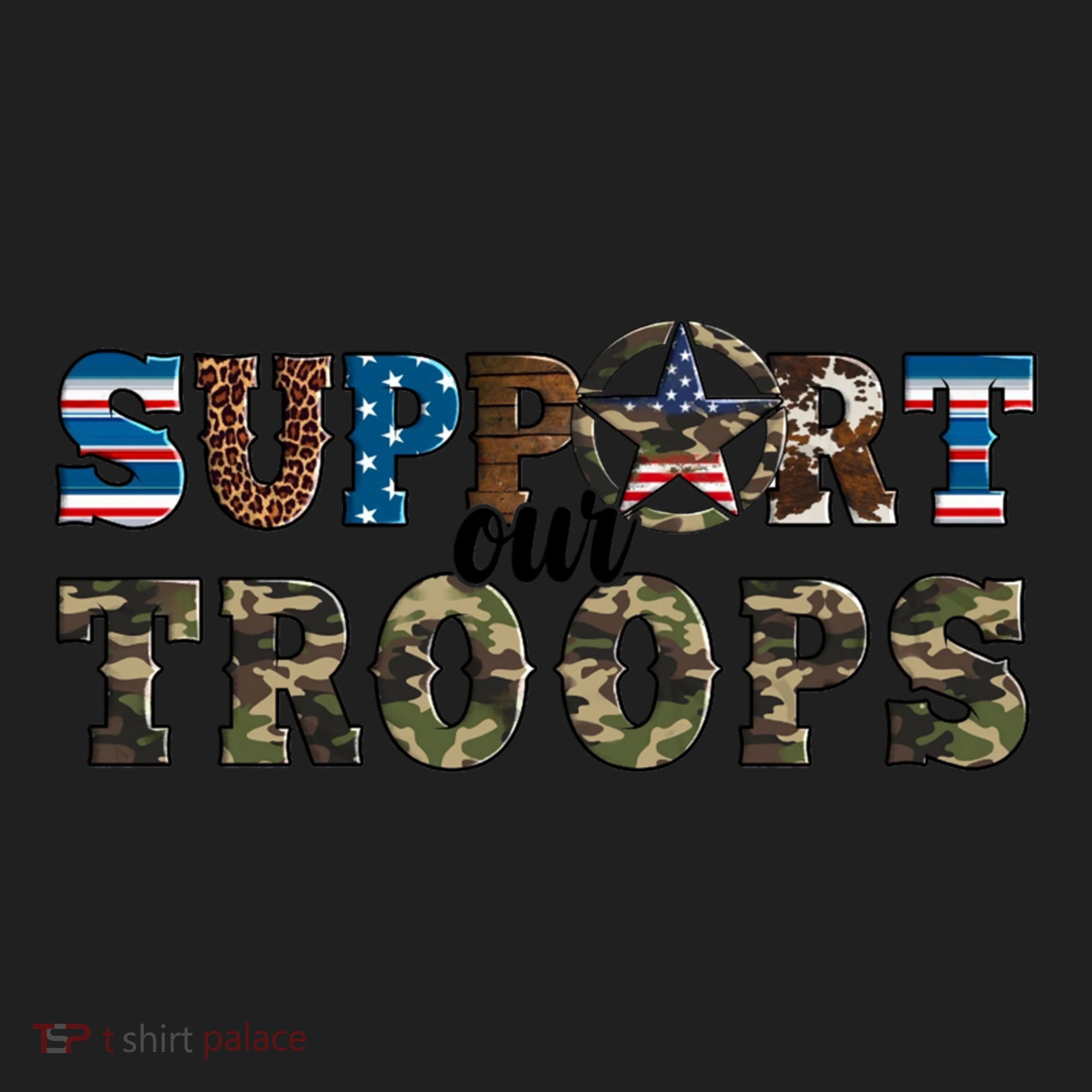 Armed Forces Day Support Our Troops Army Veteran Day Cute Gift Golf Towel
