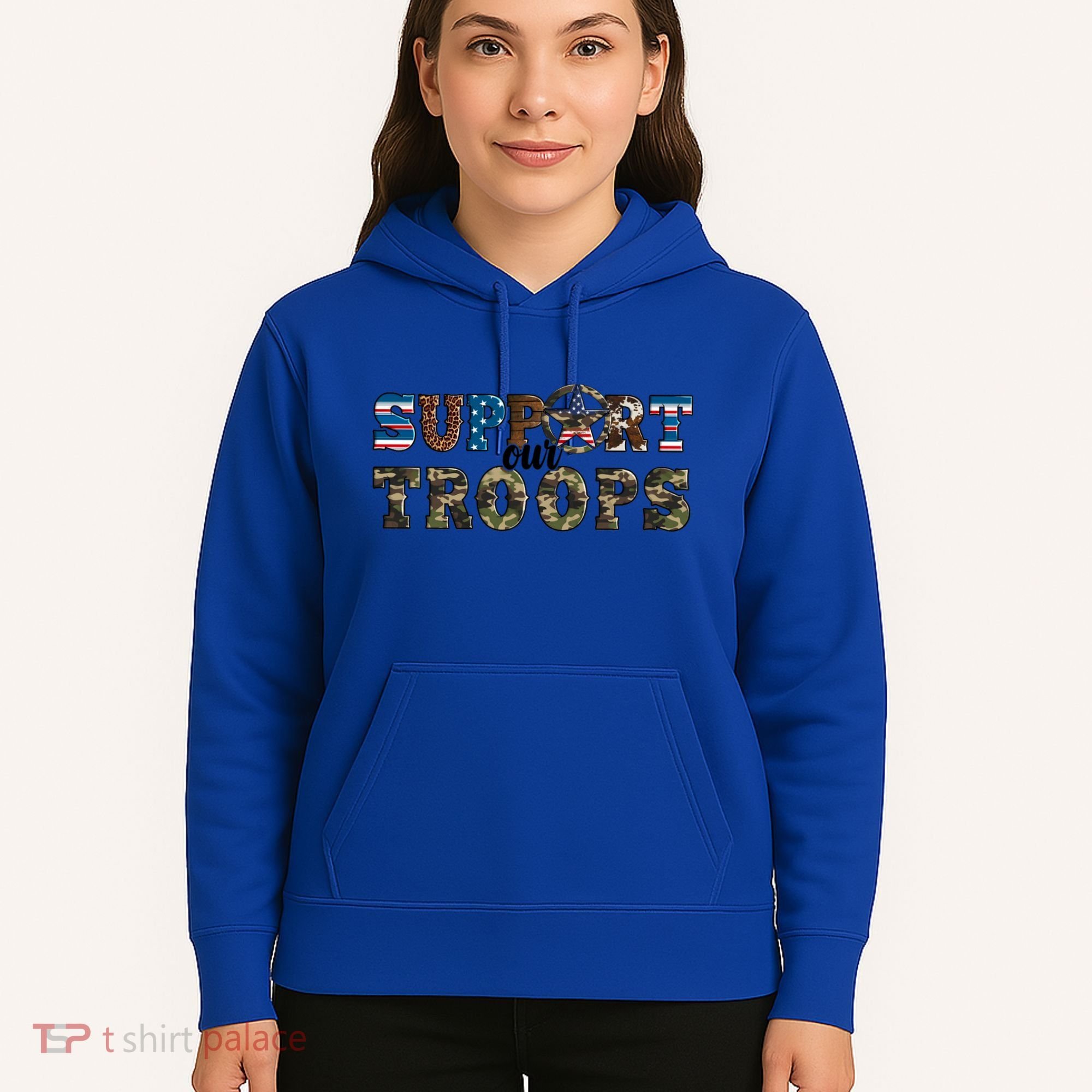 Armed Forces Day Support Our Troops Army Veteran Day Cute Gift Hoodie