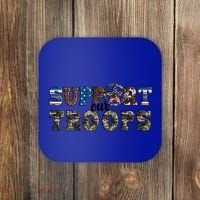 Armed Forces Day Support Our Troops Army Veteran Day Cute Gift Coaster thumb 0