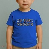 Armed Forces Day Support Our Troops Army Veteran Day Cute Gift Toddler T-Shirt thumb 2