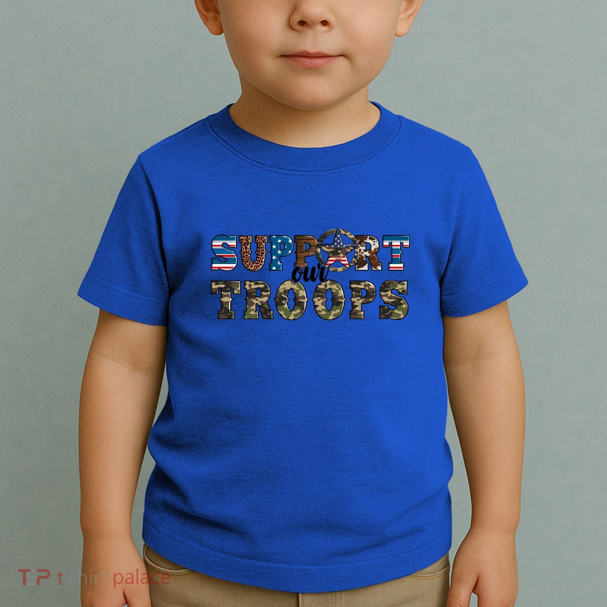 Armed Forces Day Support Our Troops Army Veteran Day Cute Gift Toddler T-Shirt