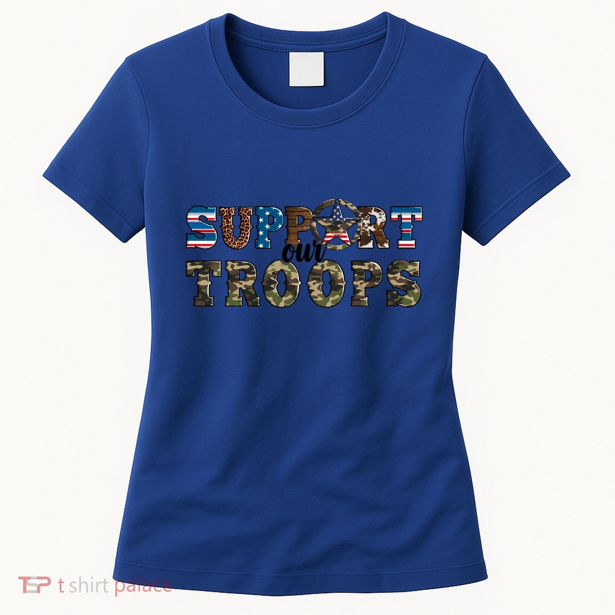 Armed Forces Day Support Our Troops Army Veteran Day Cute Gift Women's T-Shirt