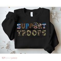 Armed Forces Day Support Our Troops Army Veteran Day Sweatshirt thumb 2