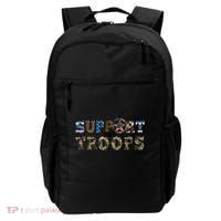 Armed Forces Day Support Our Troops Army Veteran Day Backpack thumb 0