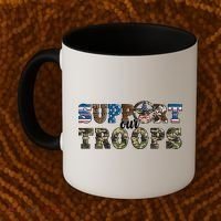 Armed Forces Day Support Our Troops Army Veteran Day Coffee Mug thumb 2