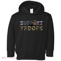 Armed Forces Day Support Our Troops Army Veteran Day Toddler Hoodie thumb 0