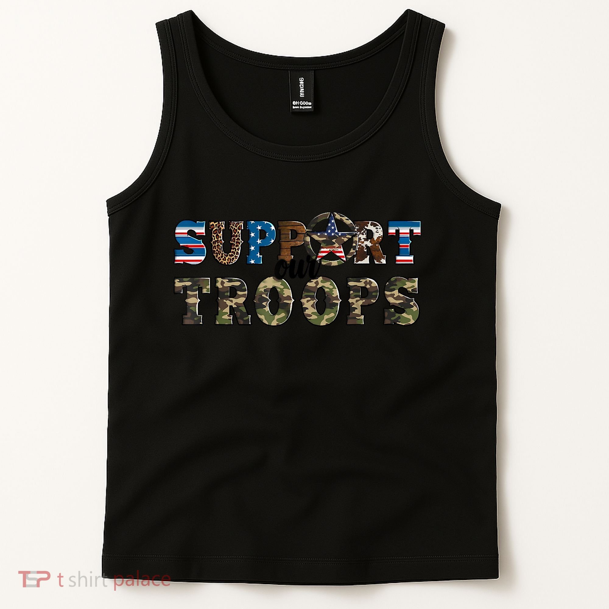 Armed Forces Day Support Our Troops Army Veteran Day Tank Top