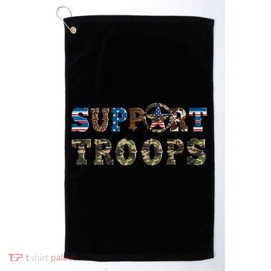 Armed Forces Day Support Our Troops Army Veteran Day Golf Towel