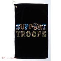 Armed Forces Day Support Our Troops Army Veteran Day Golf Towel thumb 0