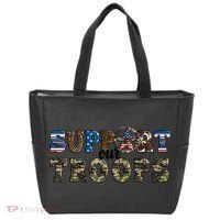Armed Forces Day Support Our Troops Army Veteran Day Tote Bag thumb 0