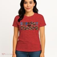 Armed Forces Day Support Our Troops Army Veteran Day Women's T-Shirt thumb 4