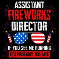 Assistant Fireworks Director If You See Assistant Firework Backpack thumb 2