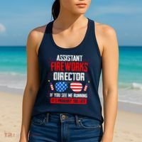 Assistant Fireworks Director If You See Assistant Firework Women's Tank Top thumb 2