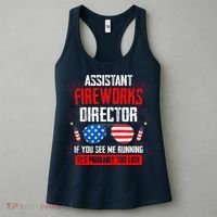 Assistant Fireworks Director If You See Assistant Firework Women's Tank Top thumb 3