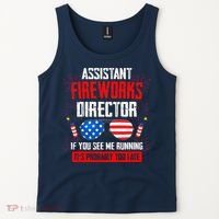 Assistant Fireworks Director If You See Assistant Firework Tank Top thumb 2