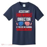 Assistant Fireworks Director If You See Assistant Firework Kids T-Shirt thumb 0